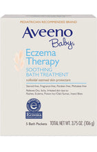 Load image into Gallery viewer, Aveeno baby eczema therapy soothing bath treatment
