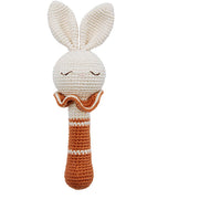 Bunny Rattle // terracotta