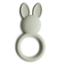 Load image into Gallery viewer, Mushie Teether Bunny Sage
