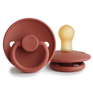 FRIGG Classic Latex Baby Pacifier Baked Clay