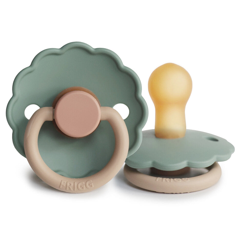 FRIGG Daisy Latex Baby Pacifier Willow