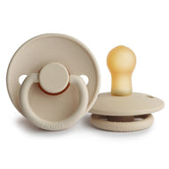 FRIGG Classic Latex Baby Pacifier Sandstone