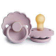 FRIGG Daisy Latex Baby Pacifier Soft Lilac